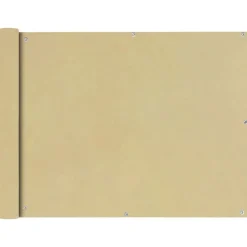 Parvekkeen suoja 75x300 cm Oxford-kangas musta