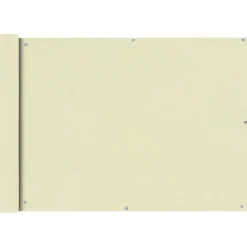 Parvekkeen suoja 75x300 cm Oxford-kangas musta