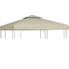 Paviljongin kangaskatto 310g/m² beige 3x3m