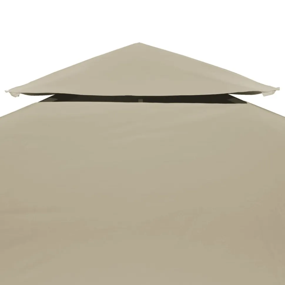 Paviljongin kangaskatto 310g/m² beige 3x3m