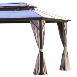 Paviljonki Home4you Sunset 300x400 cm ruskea
