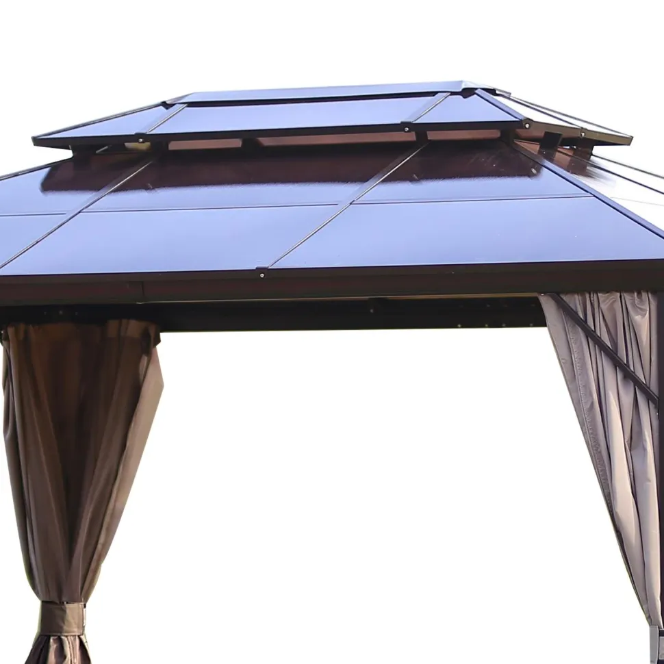 Paviljonki Home4you Sunset 300x400 cm ruskea