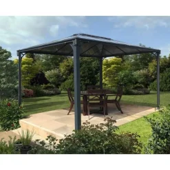 Paviljonki Palram-Canopia Martinique 3600 3 x 3,6 m 10,8 m² harmaa