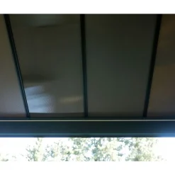 Paviljonki Palram-Canopia Dallas 6100, 3.6x6.1m, 12x20ft, harmaa