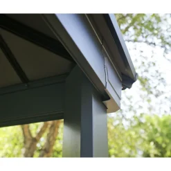 Paviljonki Palram-Canopia Dallas 6100, 3.6x6.1m, 12x20ft, harmaa