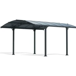 Paviljonki Palram-Canopia Tucson, 15.6m², 3.6x4.3m, harmaa