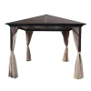 Paviljonki verhoilla  AB Polar 3x3 m beige