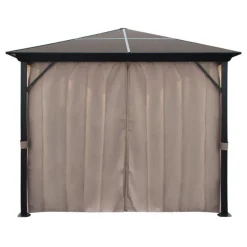 Paviljonki verhoilla AB Polar 3x3 m beige