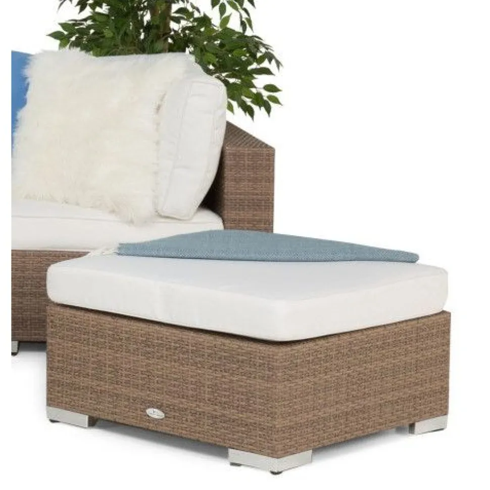 Pehmusteen päällinen Bahamas- divaaniin, valkoinen
