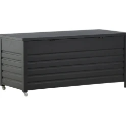 Pehmustelaatikko Venture Home Elsa, 130x60cm, musta