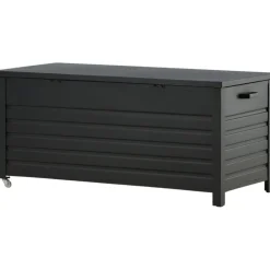 Pehmustelaatikko Venture Home Elsa, 130x60cm, musta