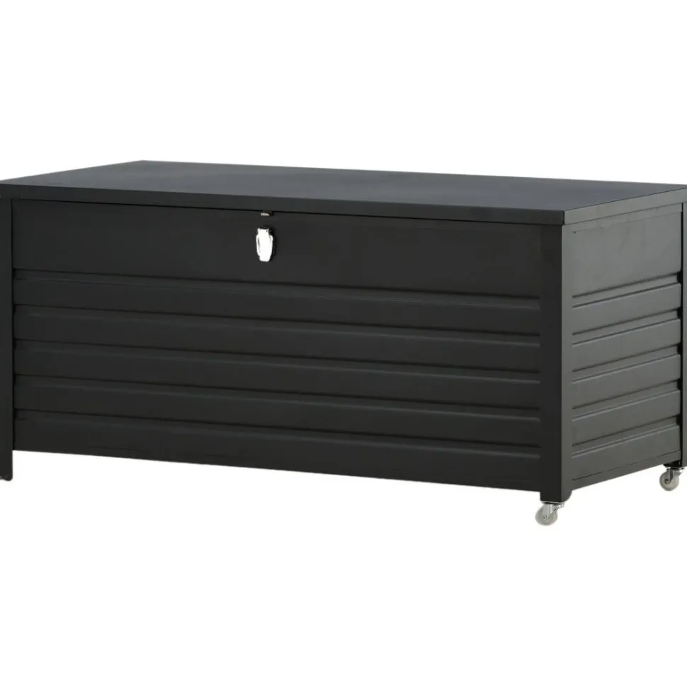 Pehmustelaatikko Venture Home Elsa, 130x60cm, musta