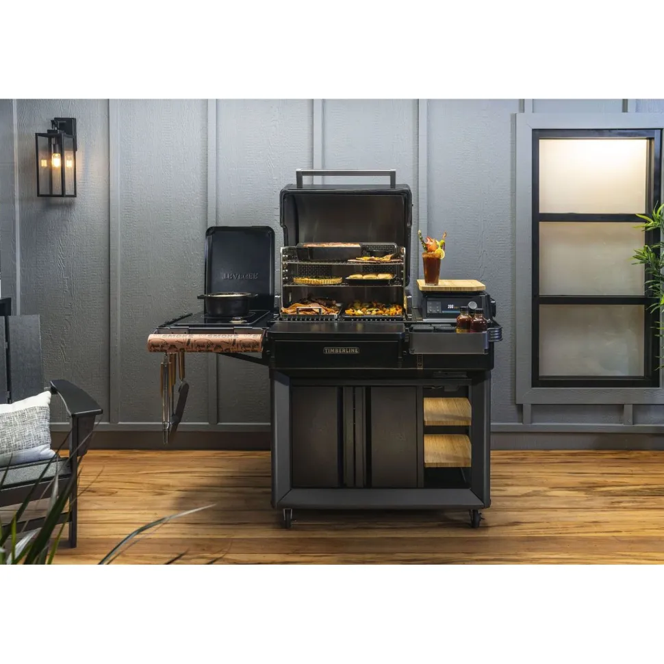 Pellettigrilli Traeger Timberline Int, induktioliesi, WiFi