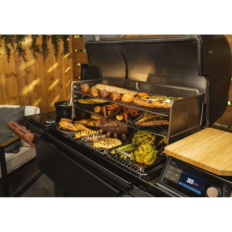 Pellettigrilli Traeger Timberline XL Int, induktioliesi, WiFi