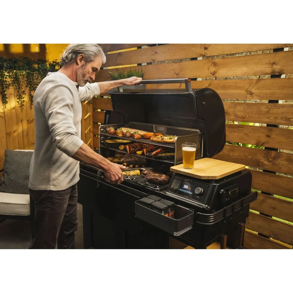 Pellettigrilli Traeger Timberline XL Int, induktioliesi, WiFi