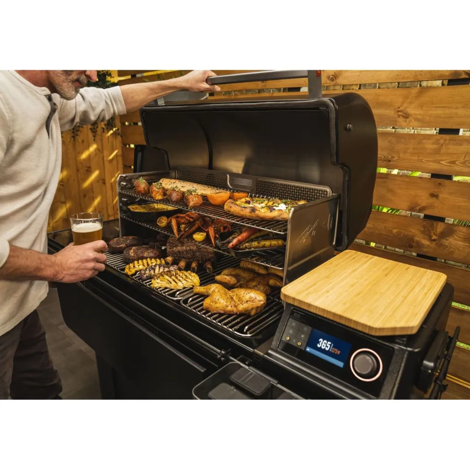 Pellettigrilli Traeger Timberline XL Int, induktioliesi, WiFi