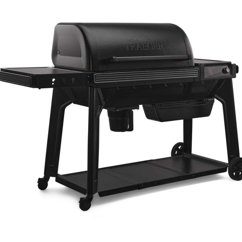 Pellettigrilli Traeger Woodridge Pro, musta