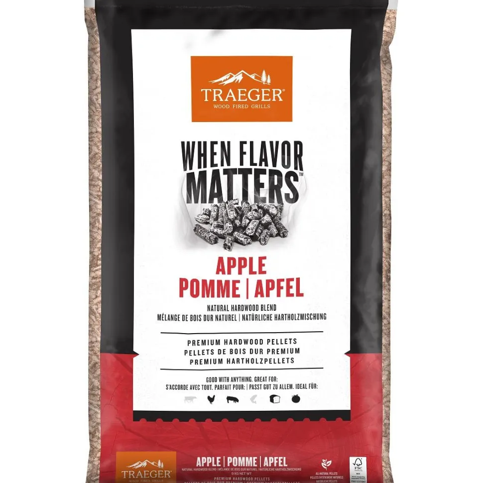 Pelletti Traeger Apple EU, 9kg, omena