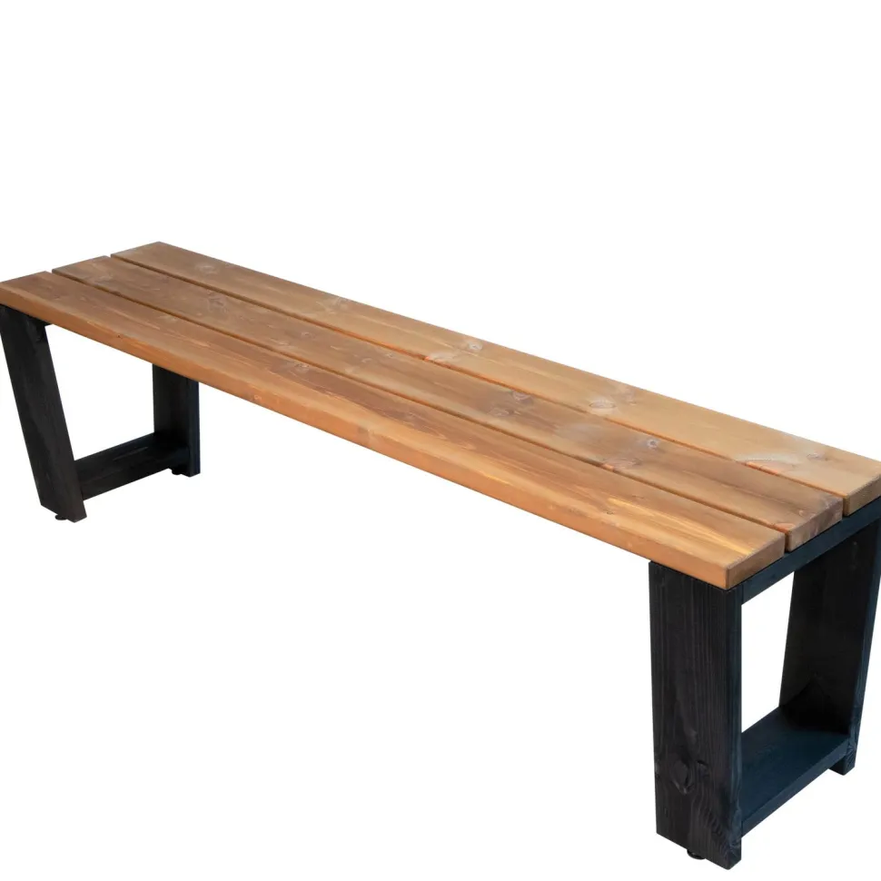 Penkki EcoFurn Jussi 160 musta/ruskea