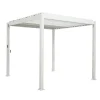 Pergola Home4You Mirador-111, 300x400cm, valkoinen