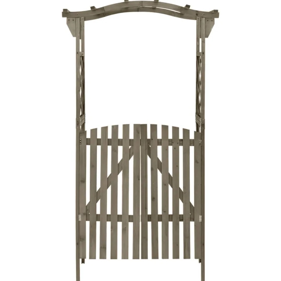Pergola portilla, 116x40x204cm, kuusi, eri värejä