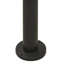 Pergola sisäänvedettävä katto antrasiitti 3x3 m teräs 180 g/m² (12226)
