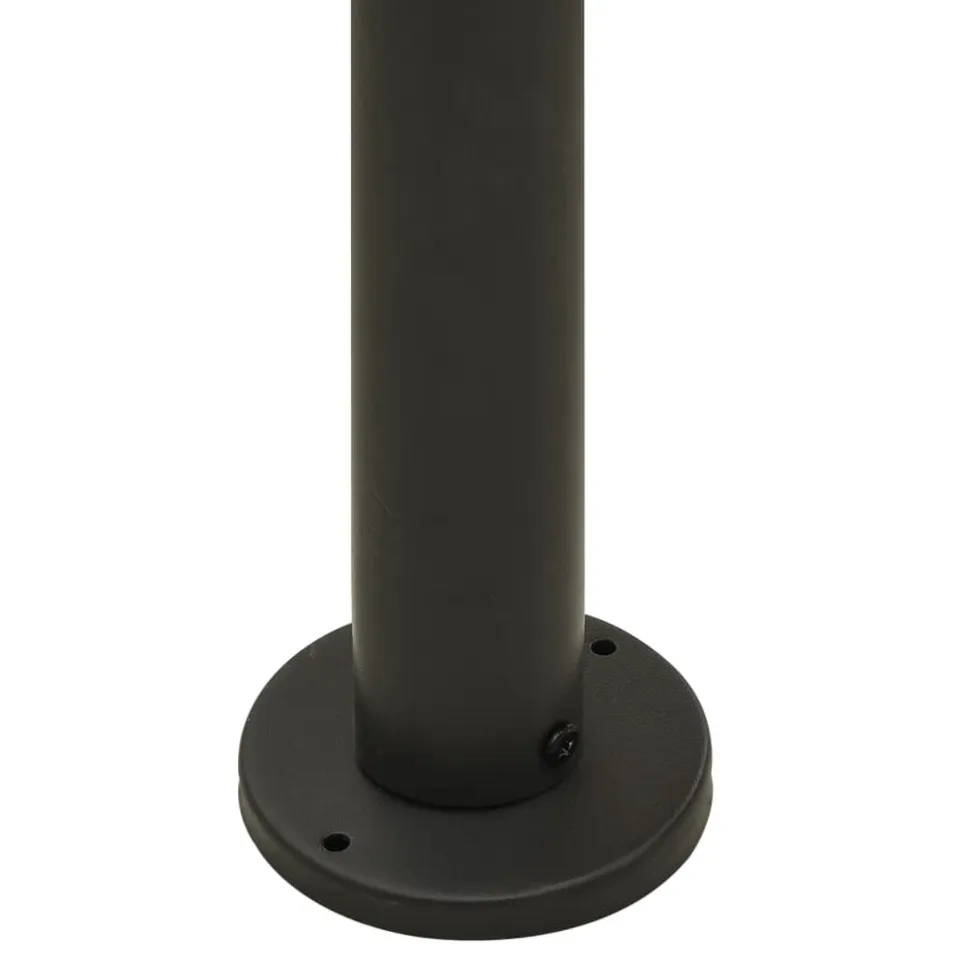 Pergola sisäänvedettävä katto antrasiitti 3x3 m teräs 180 g/m² (12226)