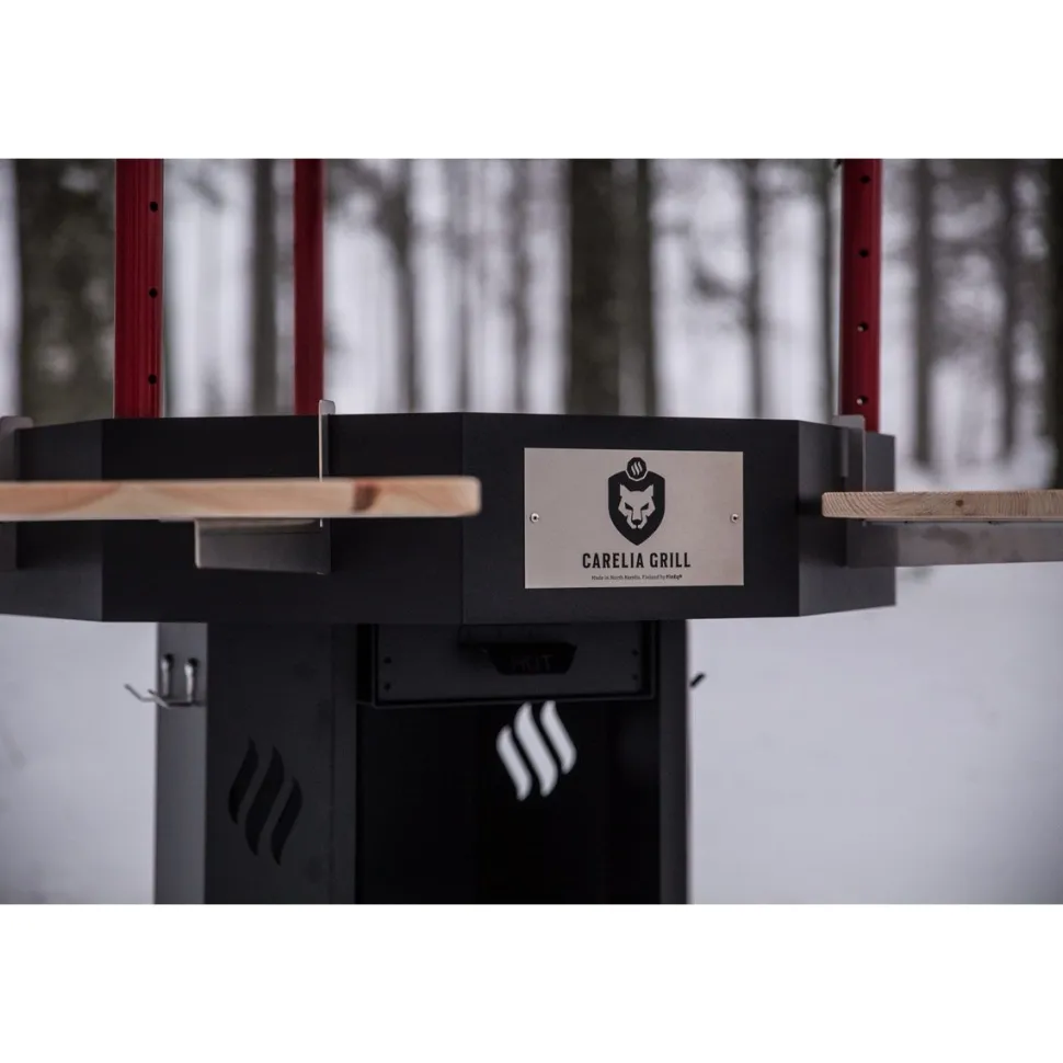 Pihagrilli Carelia Grill® 9K-80 matala ei sadekupua/hattua