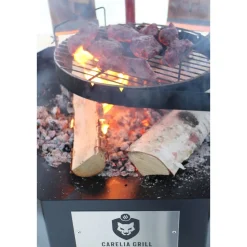 Pihagrilli Carelia Grill® 9K-100 matala musta