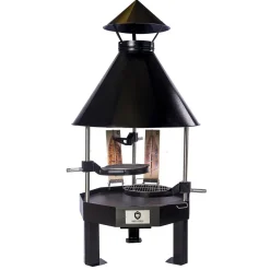 Pihagrilli Carelia Grill® 9K-100 Premium matala musta