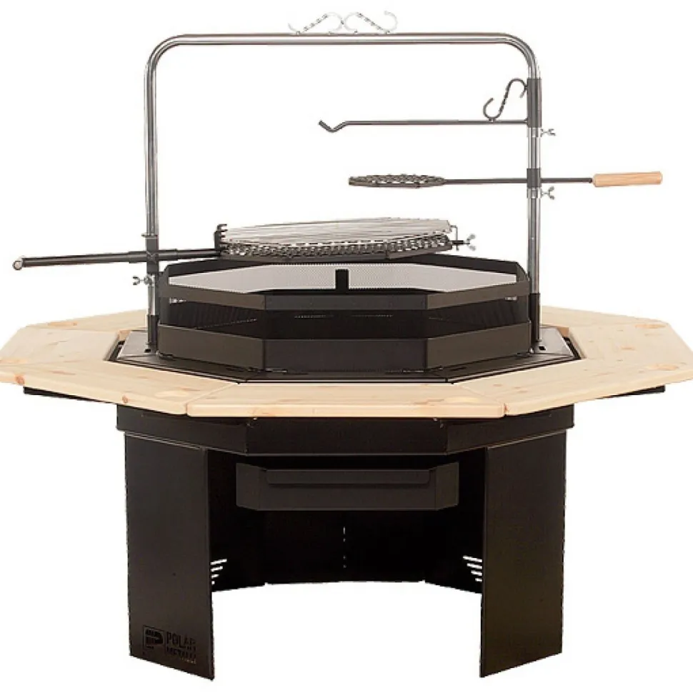 Pihagrilli Polar L8 ilman huuvaa