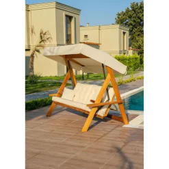 Pihakeinu Linento Garden Lyon 3-istuttava beige