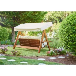 Pihakeinu Linento Garden Lyon 3-istuttava beige