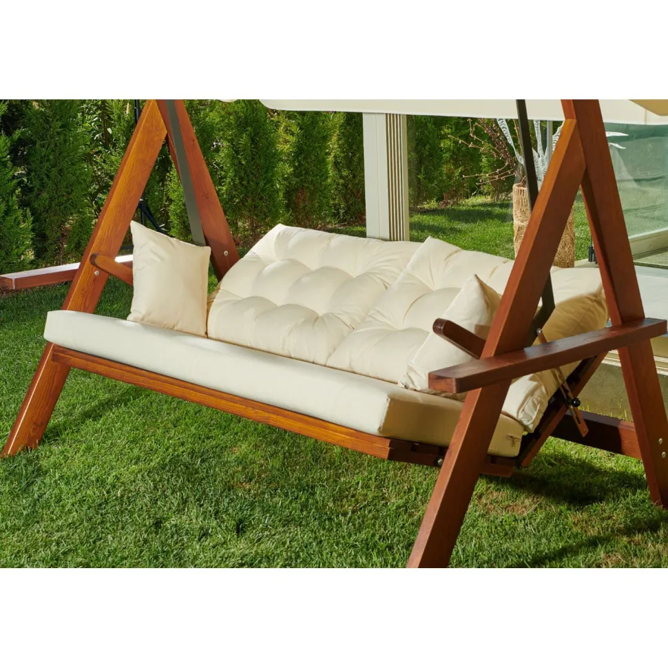 Pihakeinu Linento Garden Lyon 3-istuttava beige