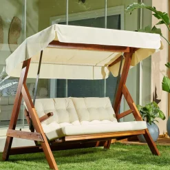 Pihakeinu Linento Garden Paris 2000, 3-istuttava, beige