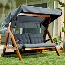 Pihakeinu Linento Garden Paris 2000, 3-istuttava, beige
