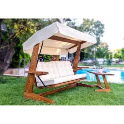 Pihakeinu Linento Garden Viva 2400, 3-istuttava, beige