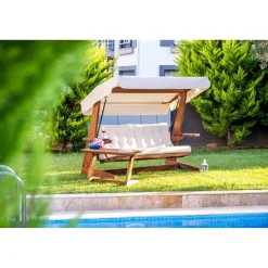 Pihakeinu Linento Garden Viva 2400, 3-istuttava, beige