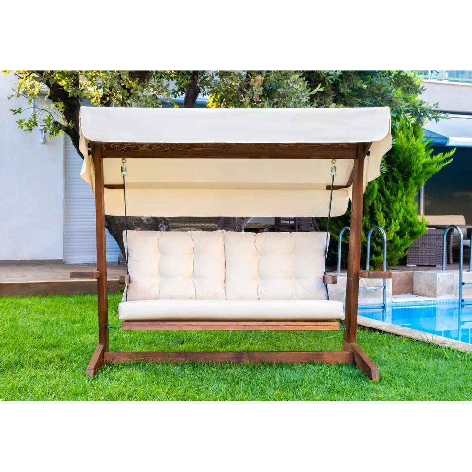 Pihakeinu Linento Garden Viva 2200, 3-istuttava, beige