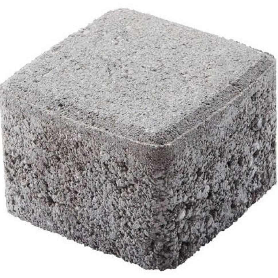 Pihakivi Lakka Klassikko neliökivi 60 115 x 115 mm harmaa