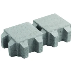 Pihakivi Lakka Nurmikivi 80 140x140x80 mm harmaa