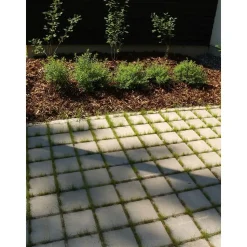 Pihakivi Rudus Akvakivi 197x197x80 mm sileä harmaa