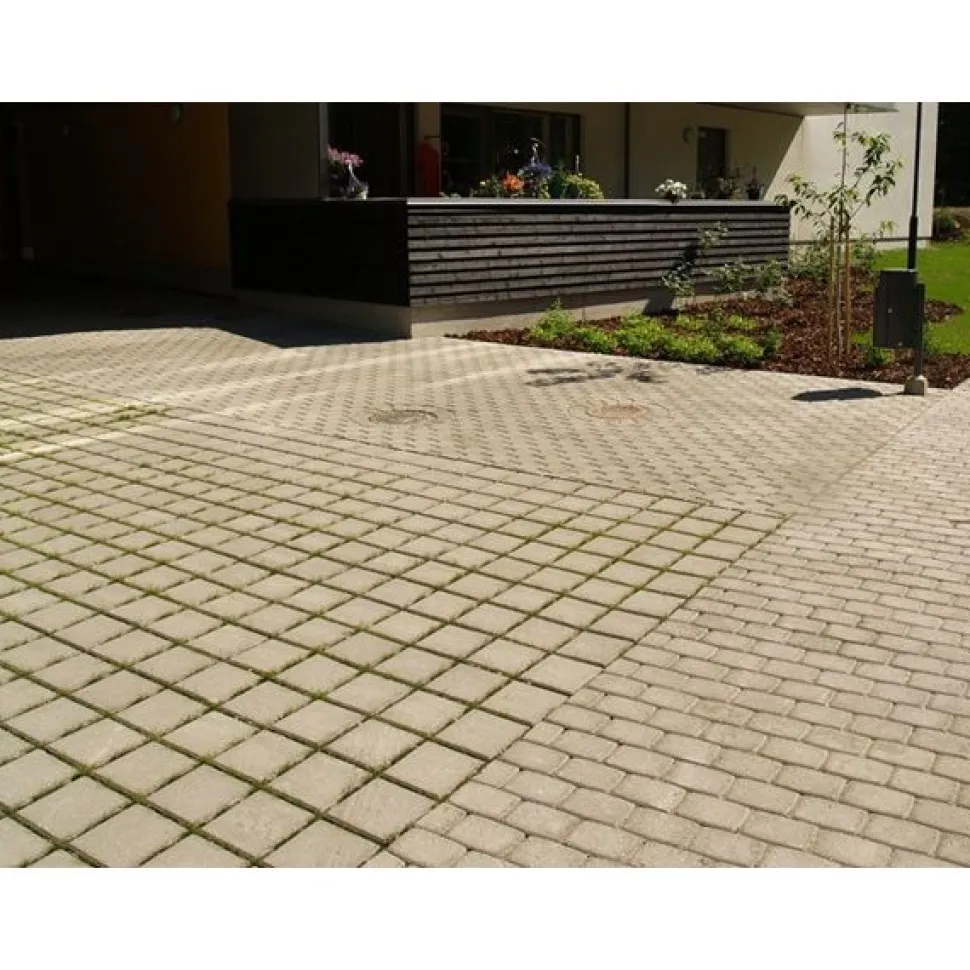 Pihakivi Rudus Akvakivi 197x197x80 mm sileä harmaa