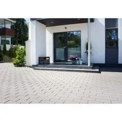 Pihakivi Rudus Kartanokivi 80 278x138x80 mm sileä harmaa