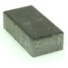 Pihakivi Rudus Kartanokivi 80 278x138x80 mm sileä musta