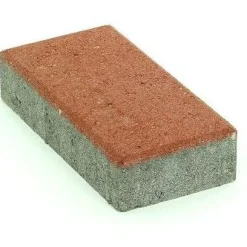 Pihakivi Rudus Kartanokivi 60 278x138x60 mm sileä punainen