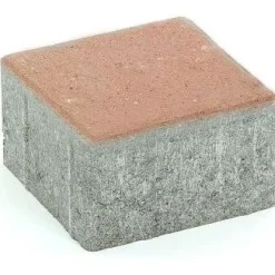 Pihakivi Rudus Kartanonoppa 80 138x138x80 mm sileä hiekanruskea