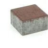 Pihakivi Rudus Kartanonoppa 80 138x138x80 mm sileä ruskea