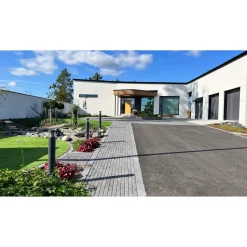 Pihakivi Rudus Luostarikivi 80 208x68x80 mm sileä musta