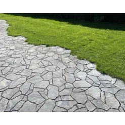 Pihakivi Rudus Luotokivi 336x246x80 mm profiloitu hiili